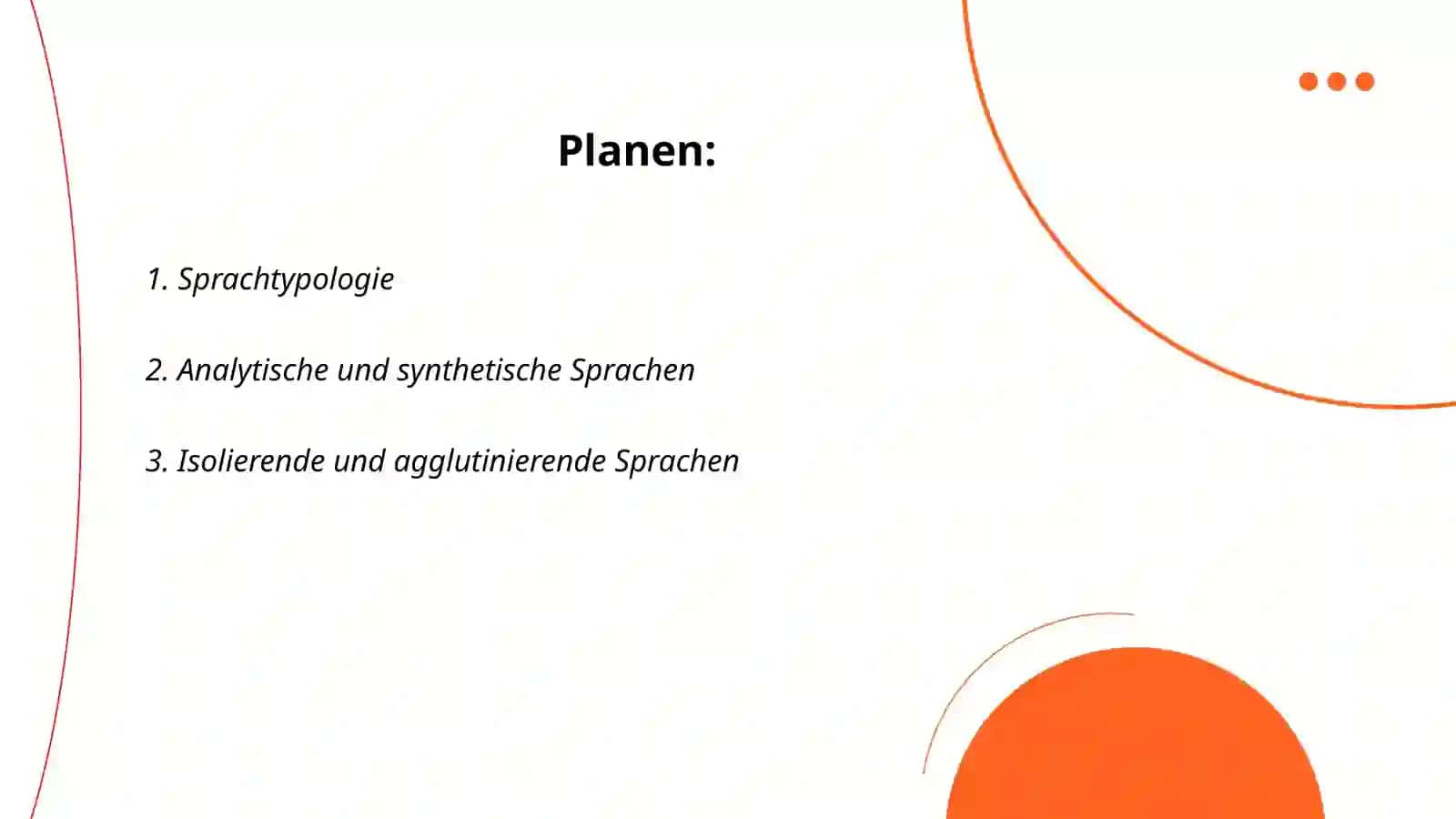 Aspekte der Vergleichende Typologie 2