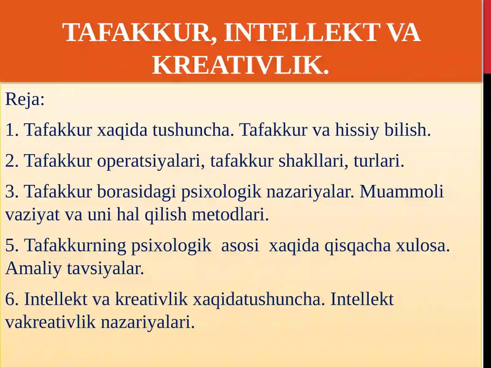 Umumiy Psixologiya Kafedrasi 2
