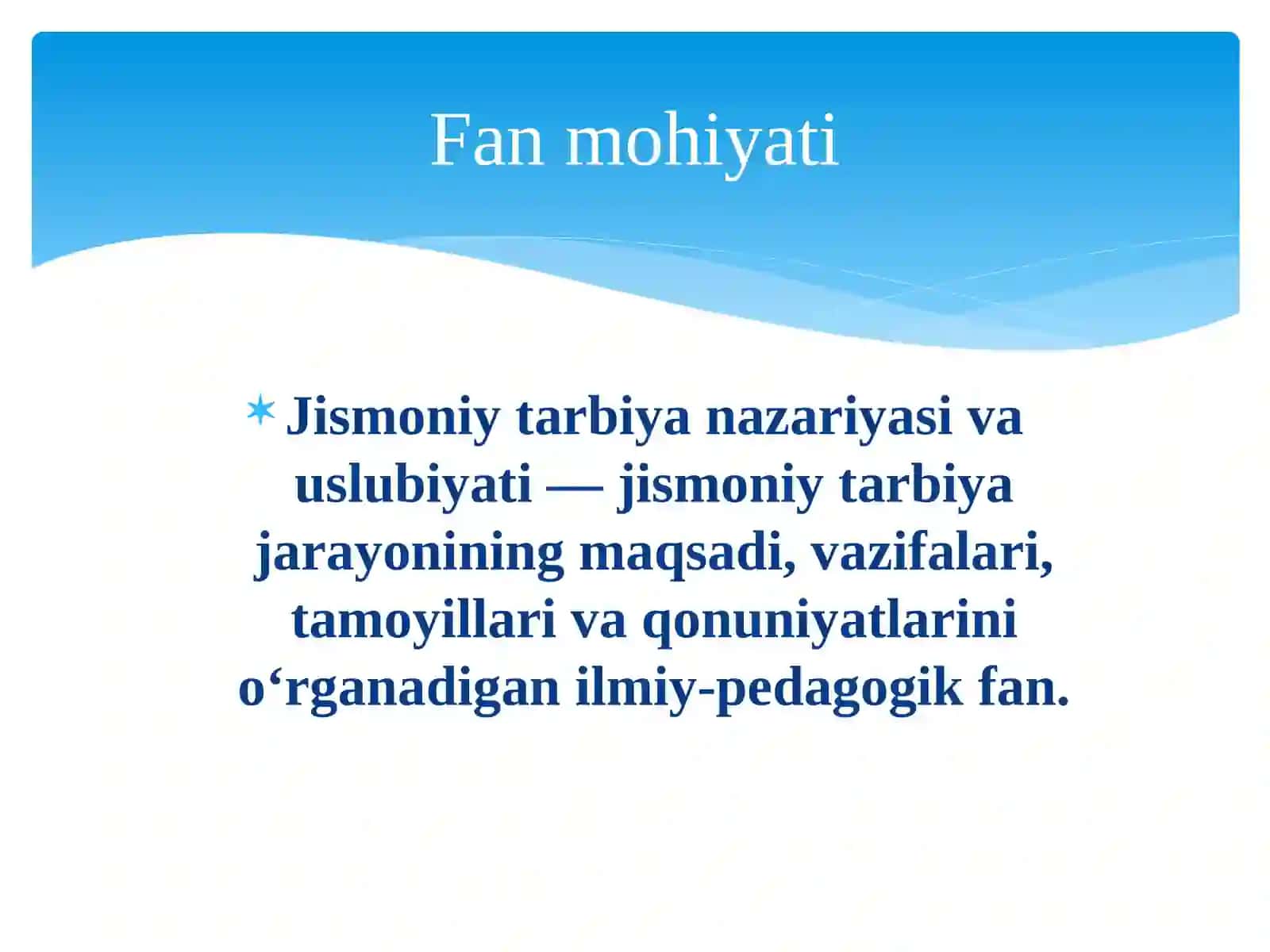 Jismoniy tarbiya nazariyasi va uslubiyati fanining rivojlanish tarixi va boshqa tarbiyat turlari bilan bog‘liqligi 2