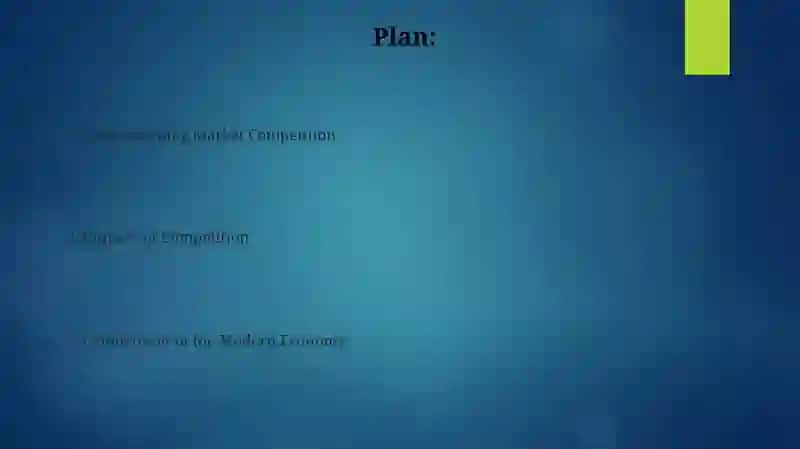 Understanding Market Competition 2