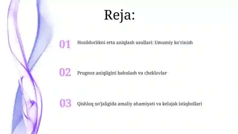 Bog'larda oldindan hosil aniqlash usullari 2
