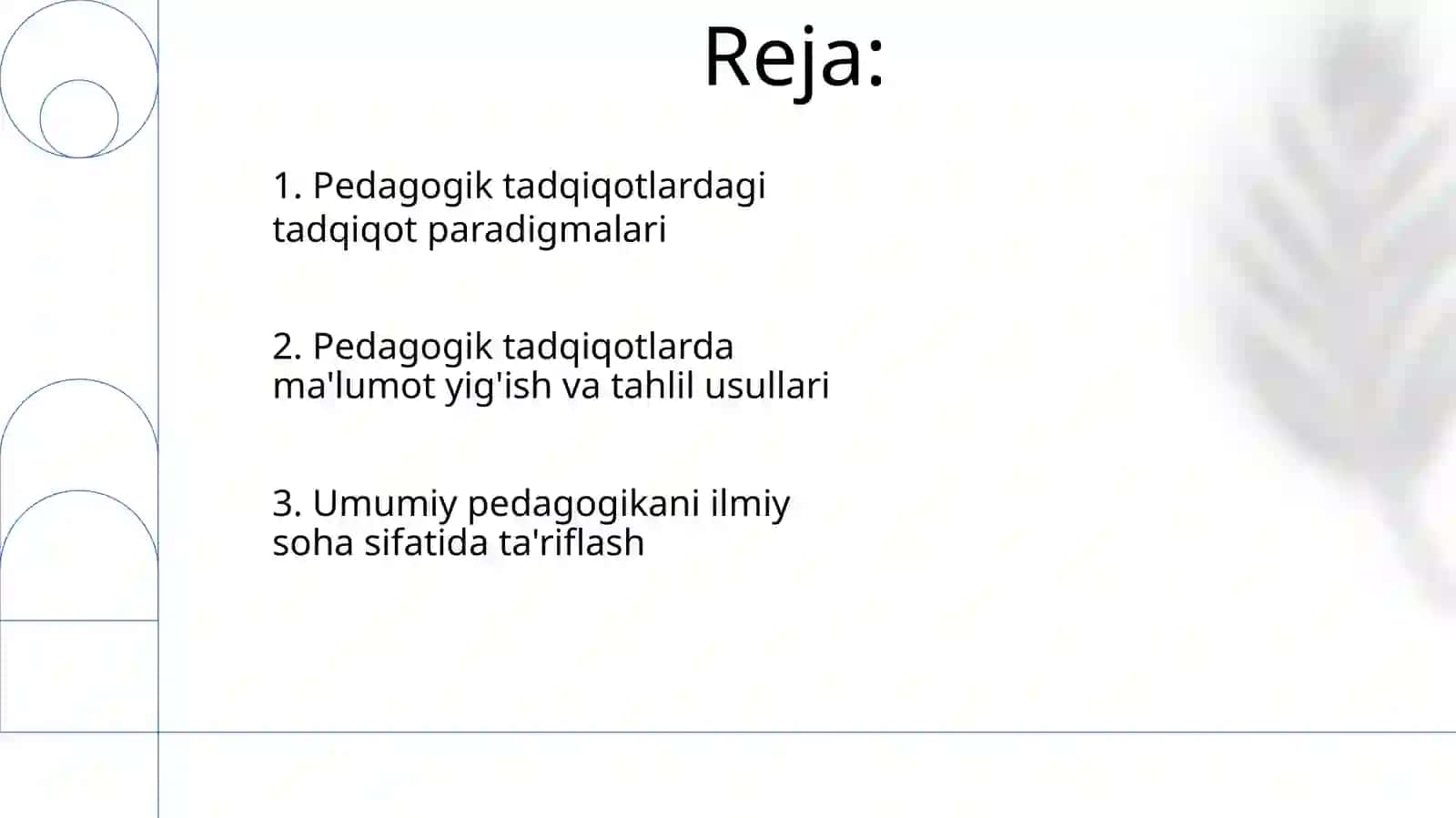 Umumiy pedagogikaning ilmiy tadqiqot metodlari 2