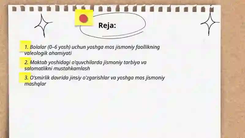 Jismoniy tarbiyaning roli va valeologik ahamiyati 2
