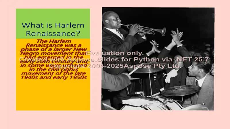 Harlem Renaissance And Black community in American literature 2