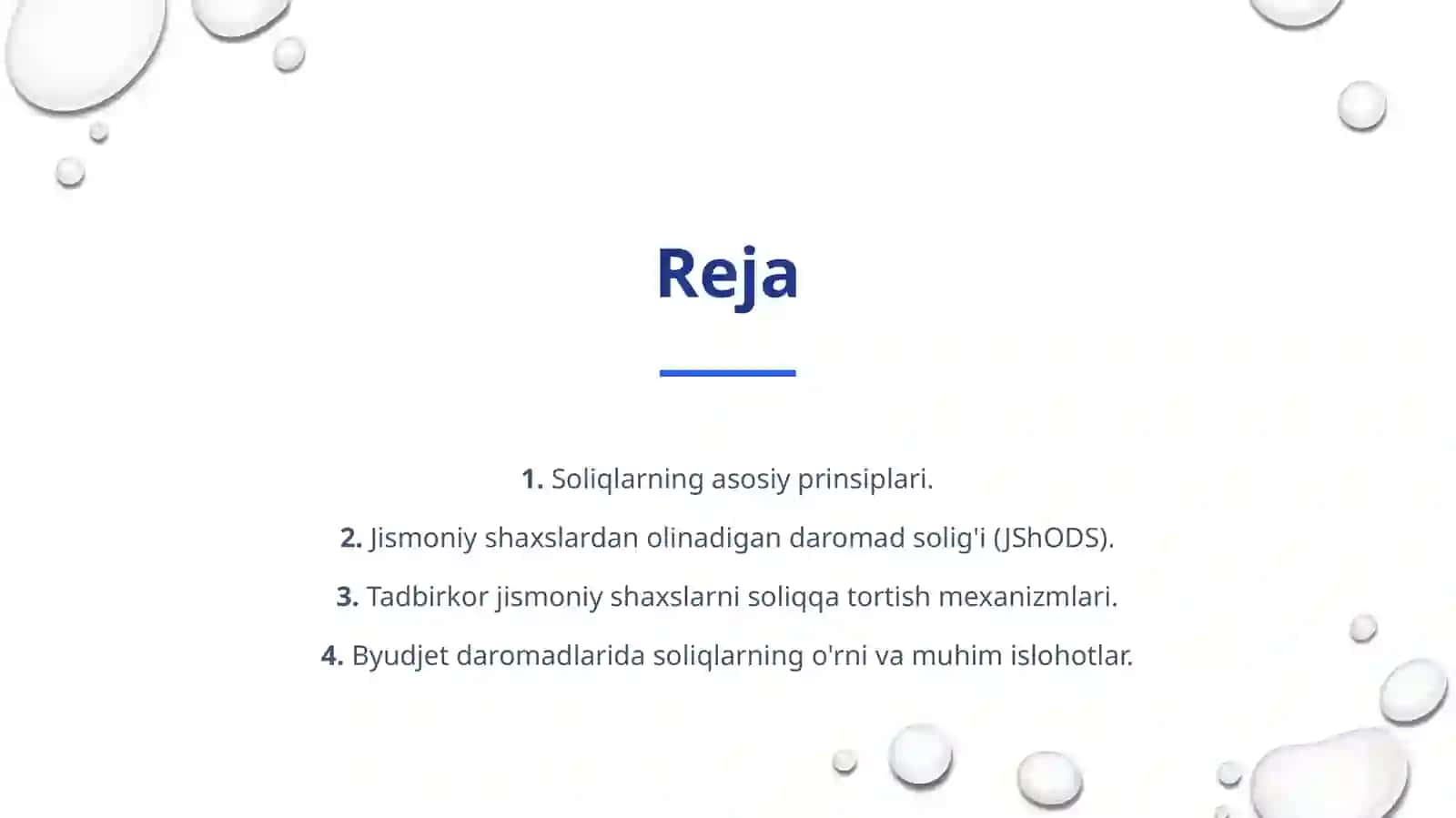 Jismoniy shaxslar soliqlarining byudjet daromadlari tarkibidagi o‘rni 2