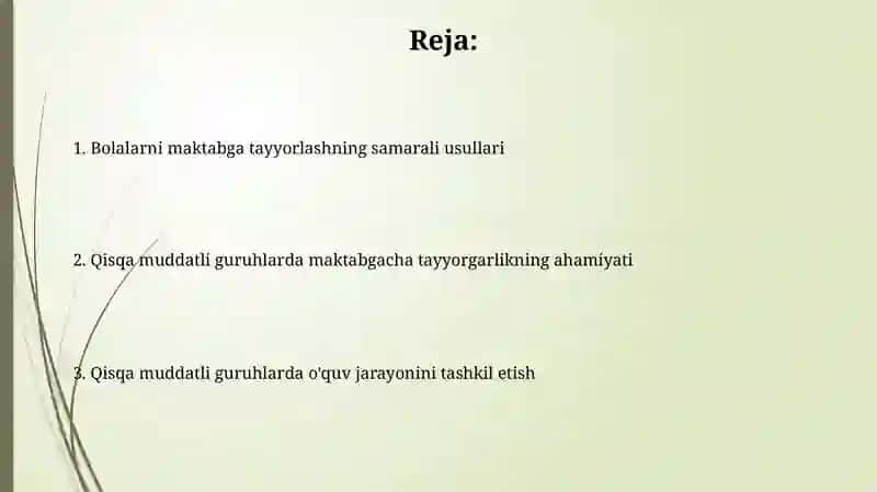 Qisqa muddatli guruhlarda maktabga tayyorgarlikning ahamiyati 2