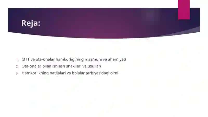 MTTning ota-onalar bilan olib boradigan ishlari 2