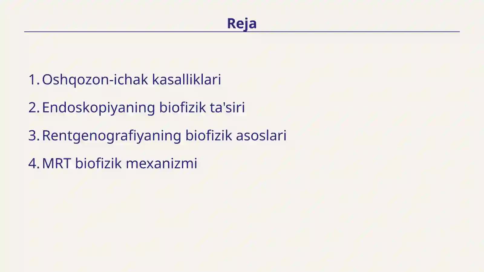 Oshqozon-ichak kasalliklarini tashxislashda Endoskopiya, Rentgenografiya va MRT qurilmalarining Biofizik Ta'sirini O'rganish 2