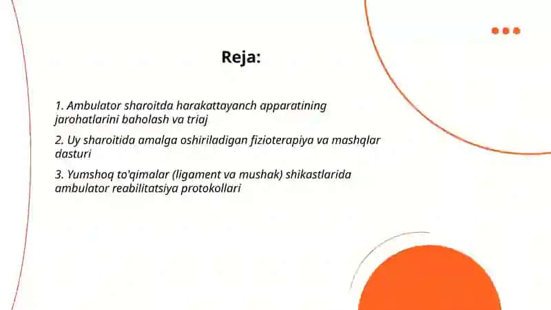 Harakattayanch apparatining shikastlarida ambulator sharoitda reabilitastiyasi 2