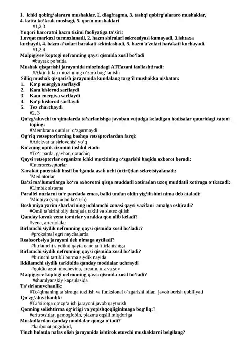 Fiziologiya va patologiya kafedrasi 2