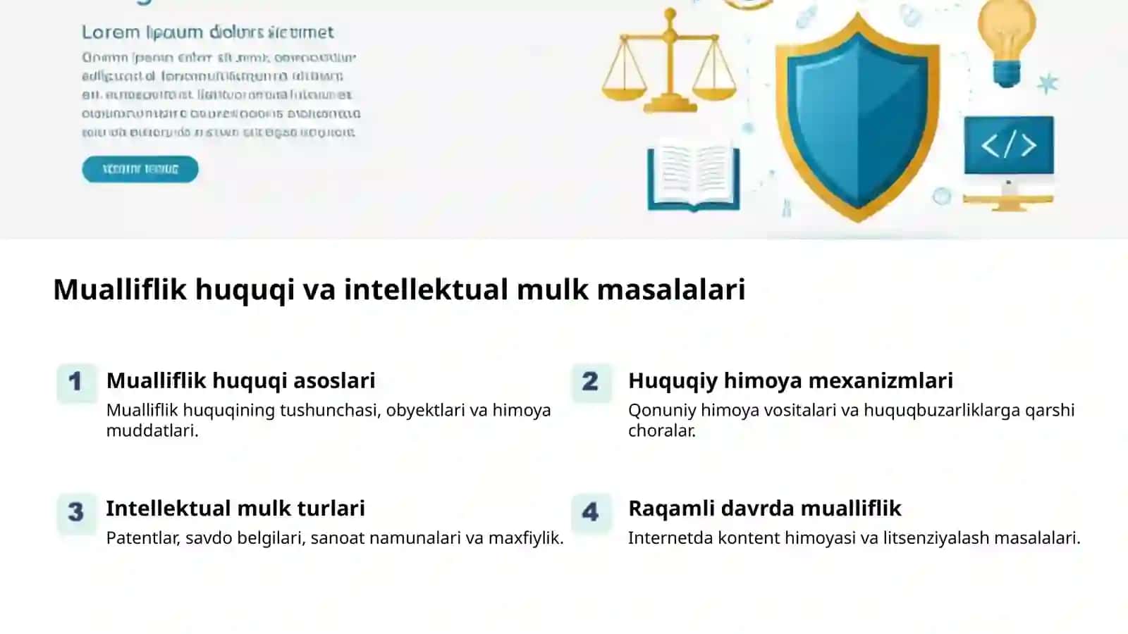 Xalqaro kutubxona huquqi: axborot xizmatlari 2