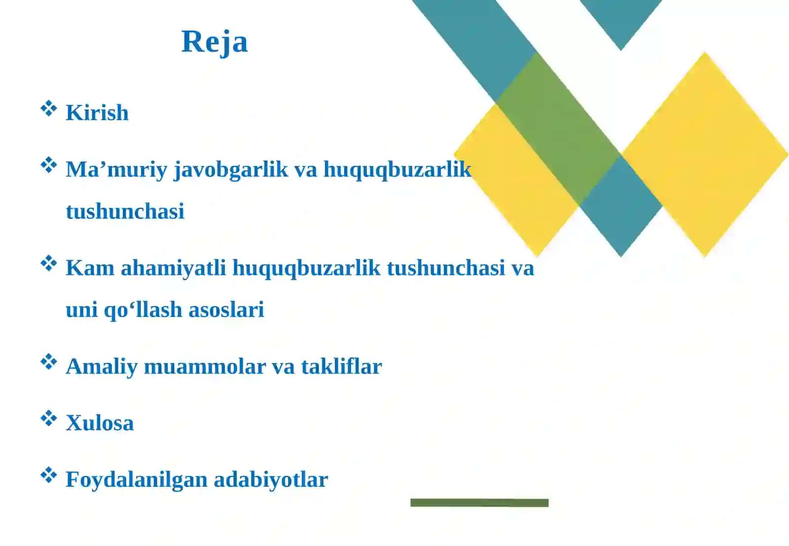 Huquqbuzarlikning kam ahamiyatliligi sababli ma’muriy javobgarlikdan ozod qilish 2