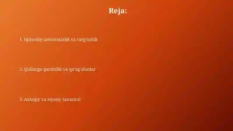 Quldorlikjamiyatiyemirilishiningboshsabablari 2