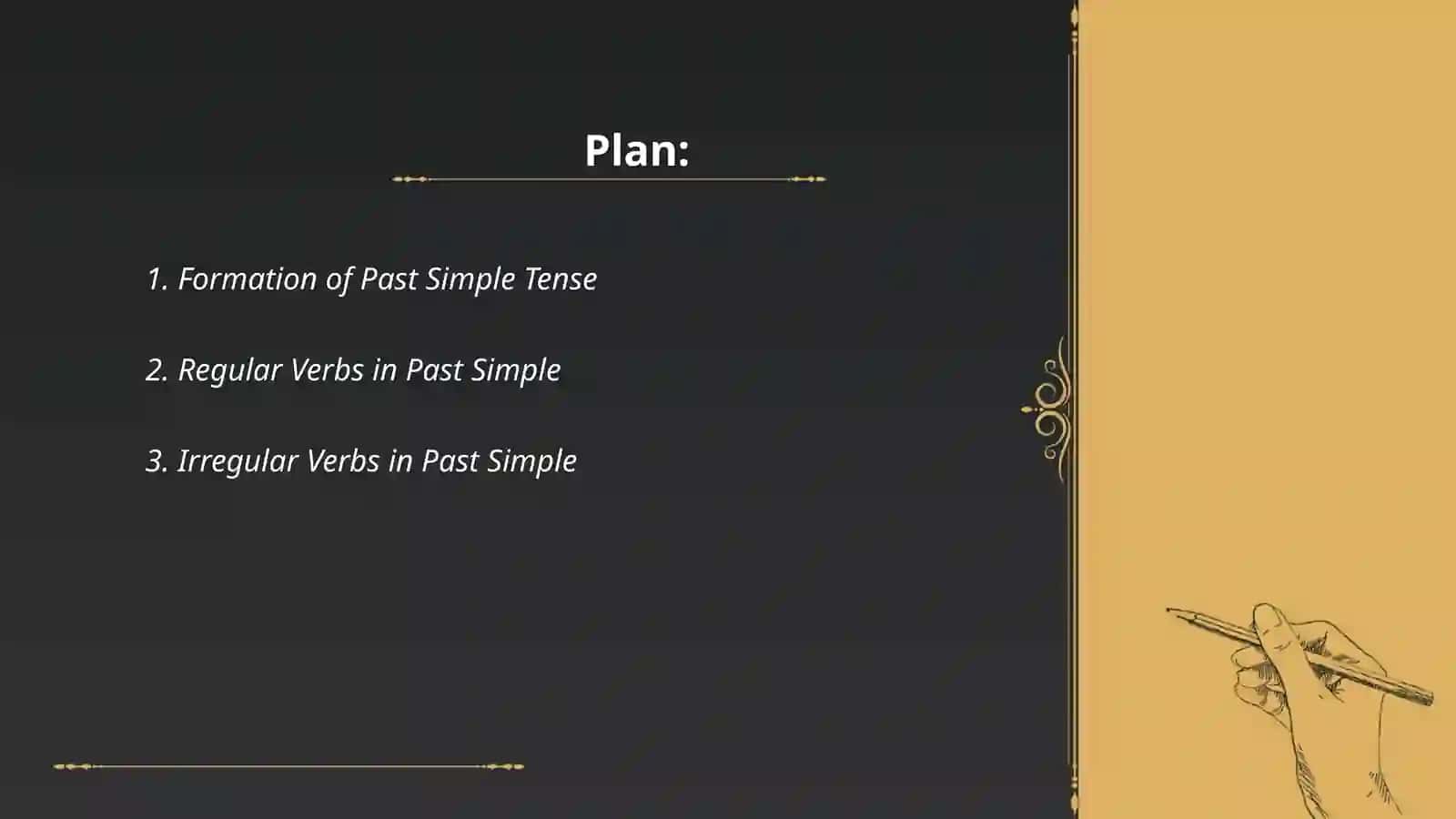 Past simple 2