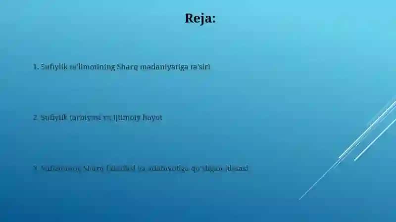 Tasavvuf ta'limotlarining Sharq madaniyatiga ta'siri 2