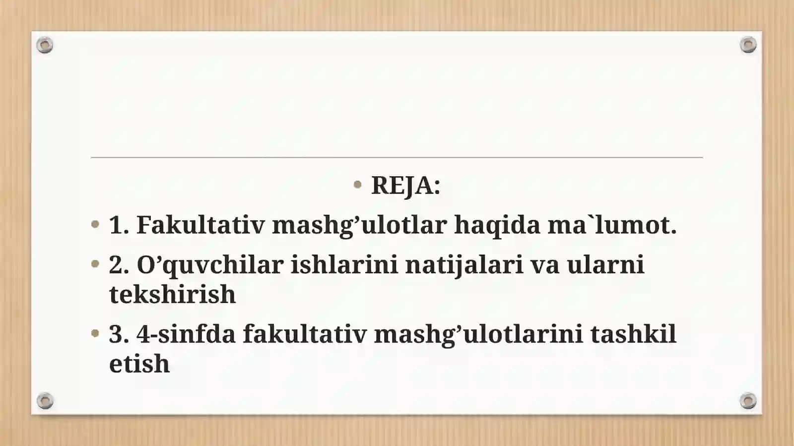 Boshlang’ich sinfda matеmatikadan fakultativ mashg’ulotlar 2