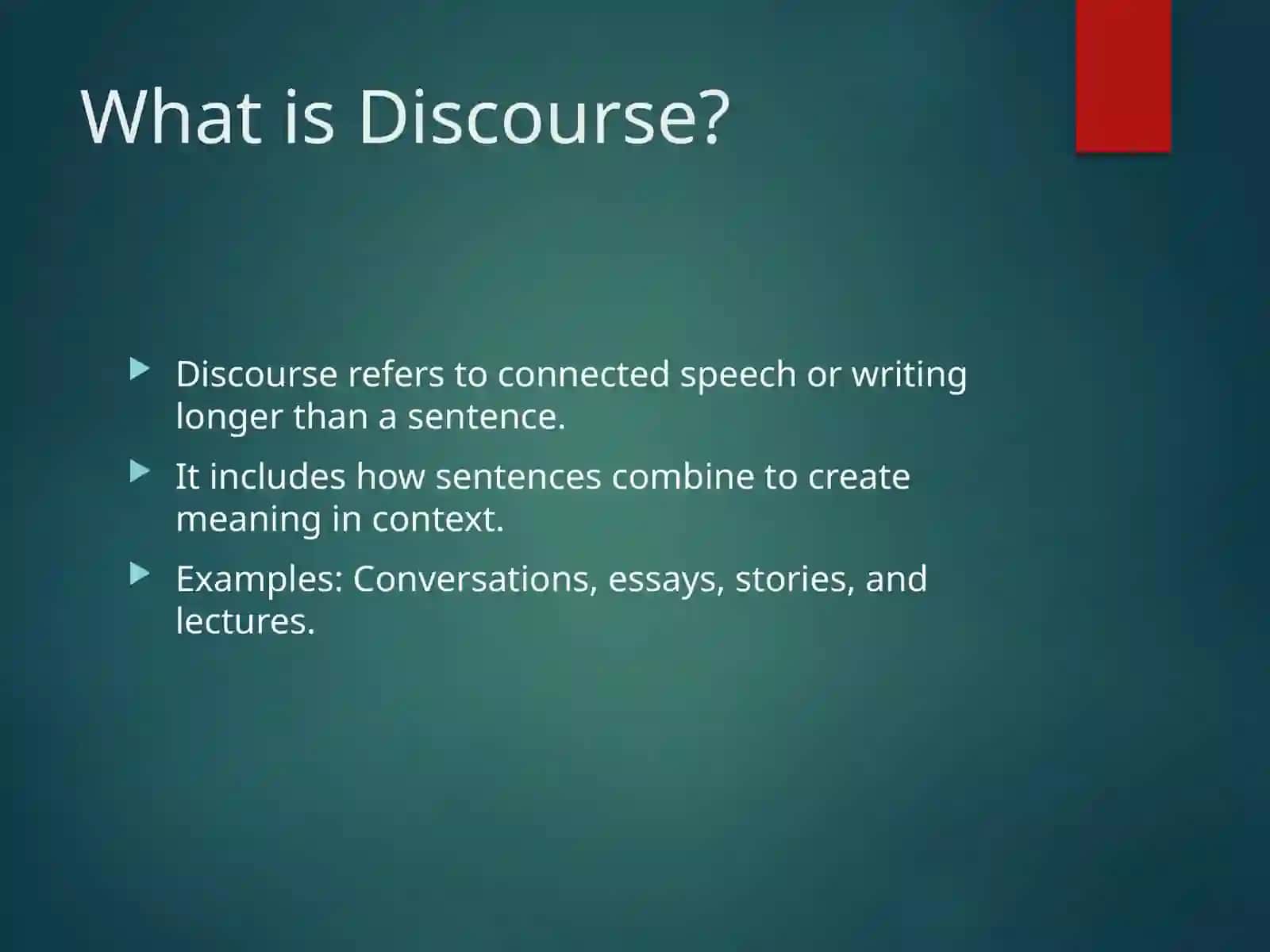 Tense and Aspect in Discourse 2