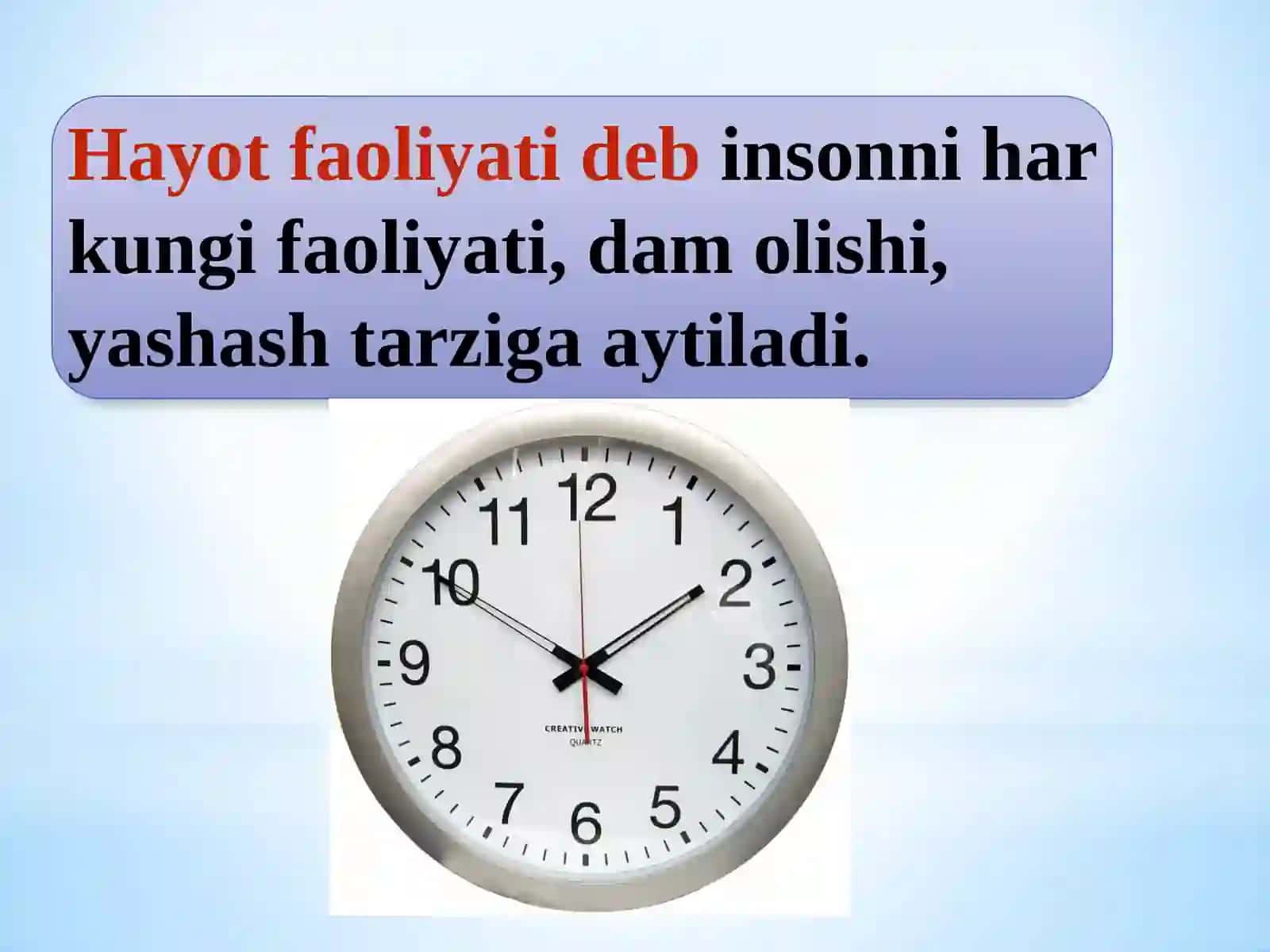 Hayot faoliyati xavfsizligi 2