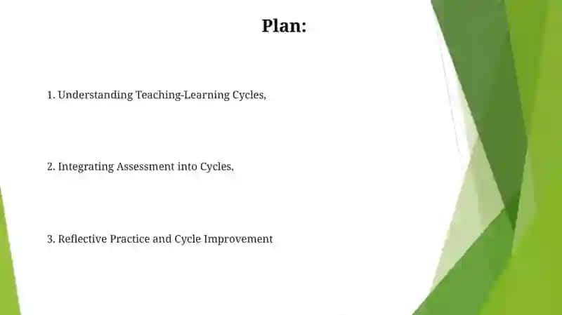 Teaching-learning cycles in English language teaching and assessment 2