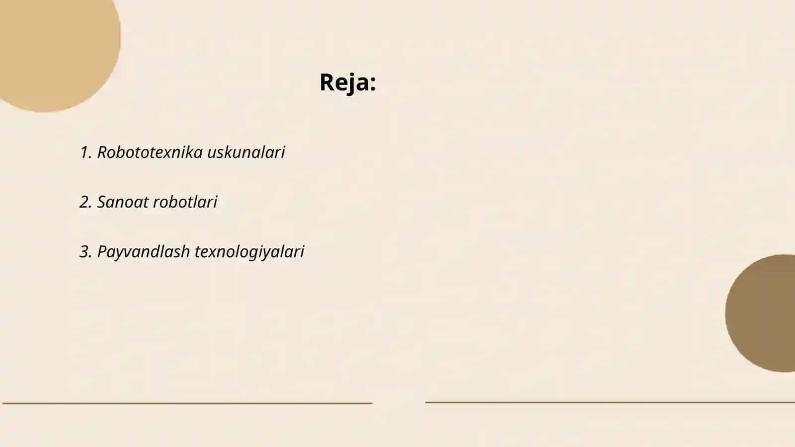 Robototexnika uskunalari 2