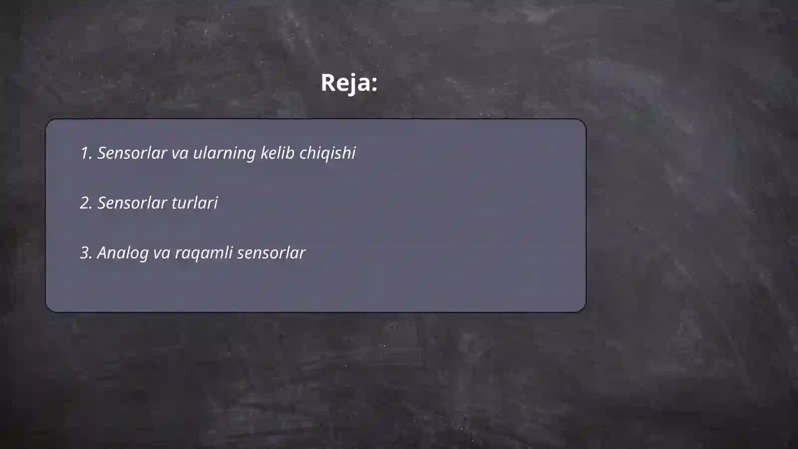 Sensor shkalalar 2