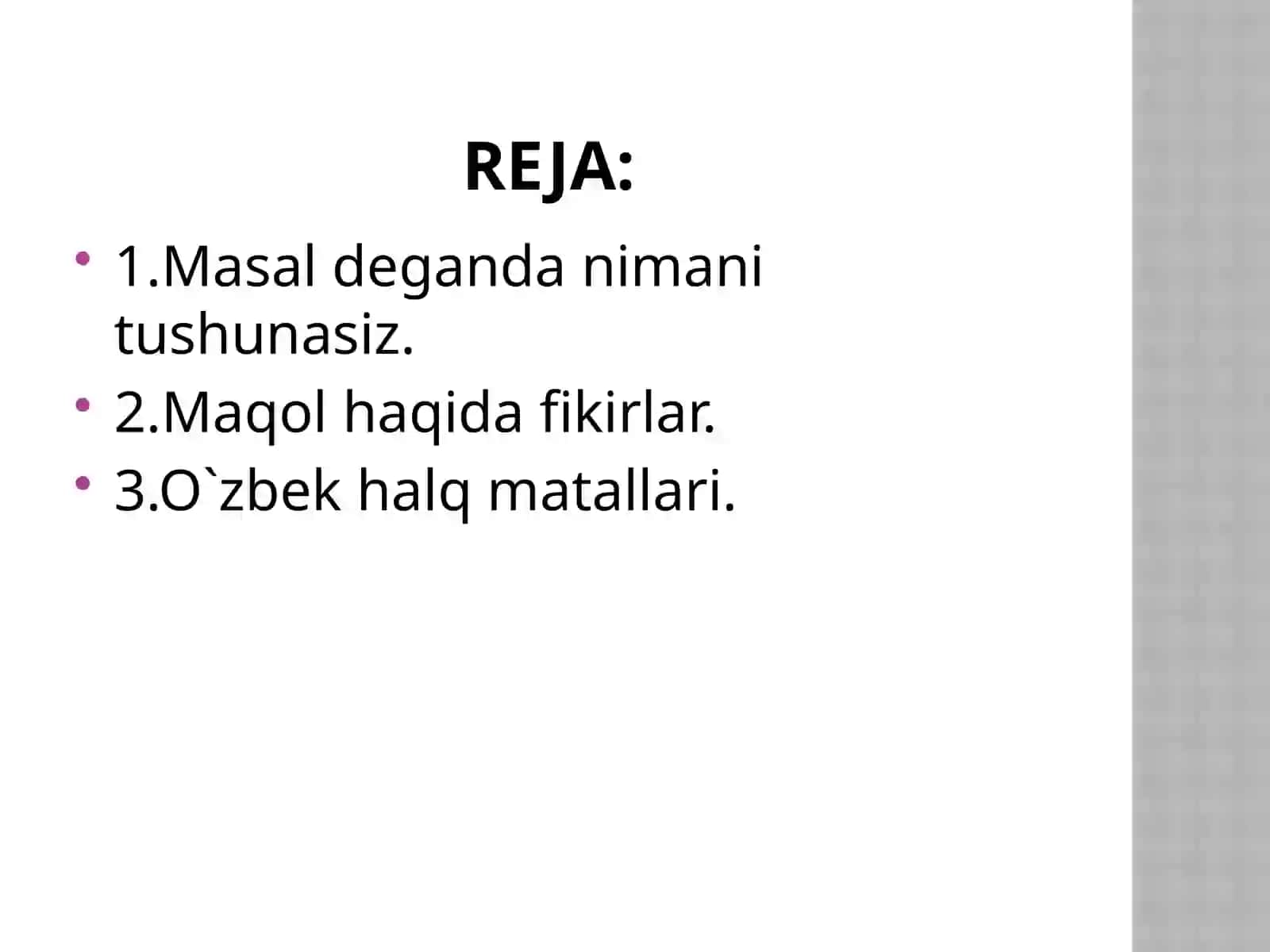 Masal, matal, va maqol mantiqiy fikrlarni rivojlantirish ahamiyati 2