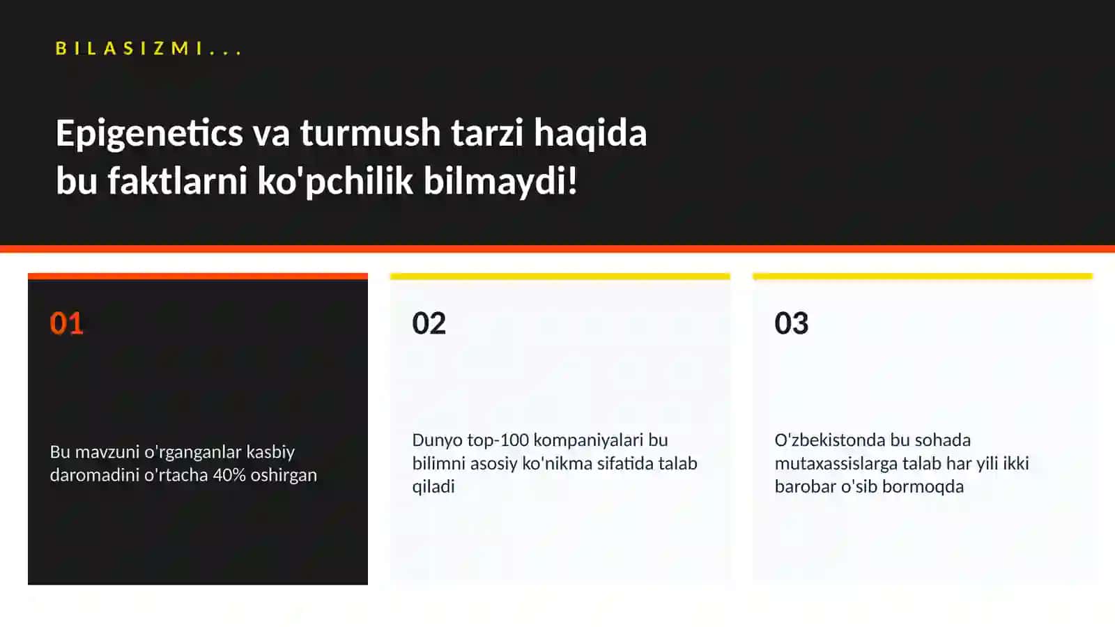 Epigenetics va turmush tarzi 2