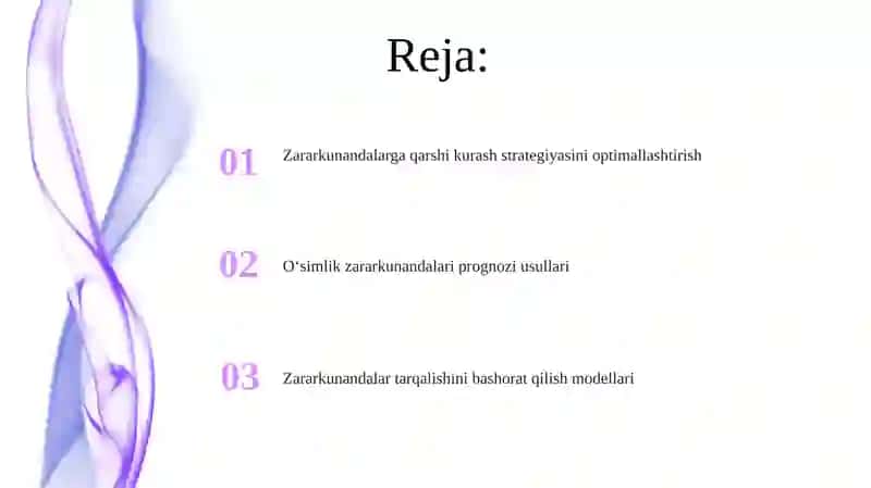 Zararkunandalarga qarshi kurash strategiyasini optimallashtirish 2