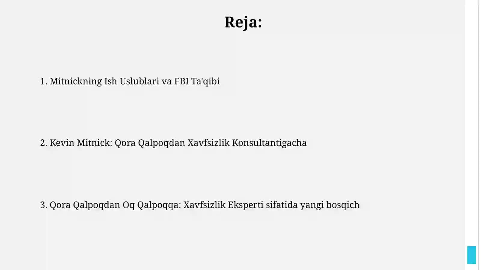 Mitnickning Ish Uslublari va FBI Ta'qibi 2