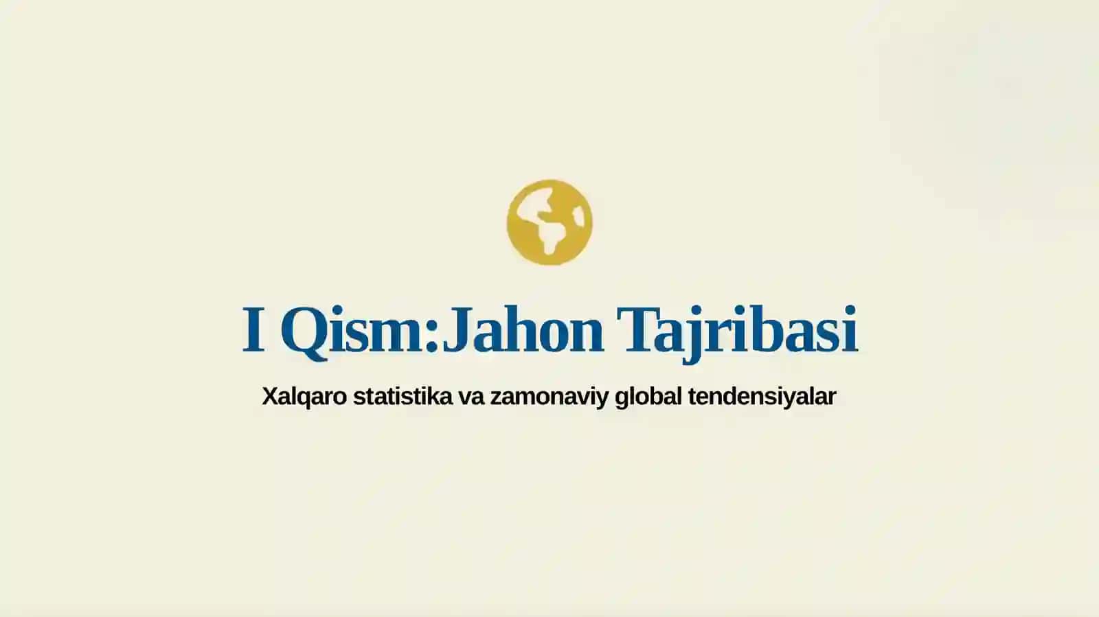 Jahon va O'zbekiston Strategik tahlil va rivojlanish istiqbollari 2026 - YIL HISOBOTI Kitobxonlik Madaniy 2