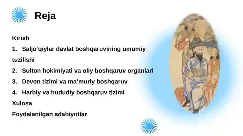 Saljo‘qiylarning boshqaruvi tizimi 2