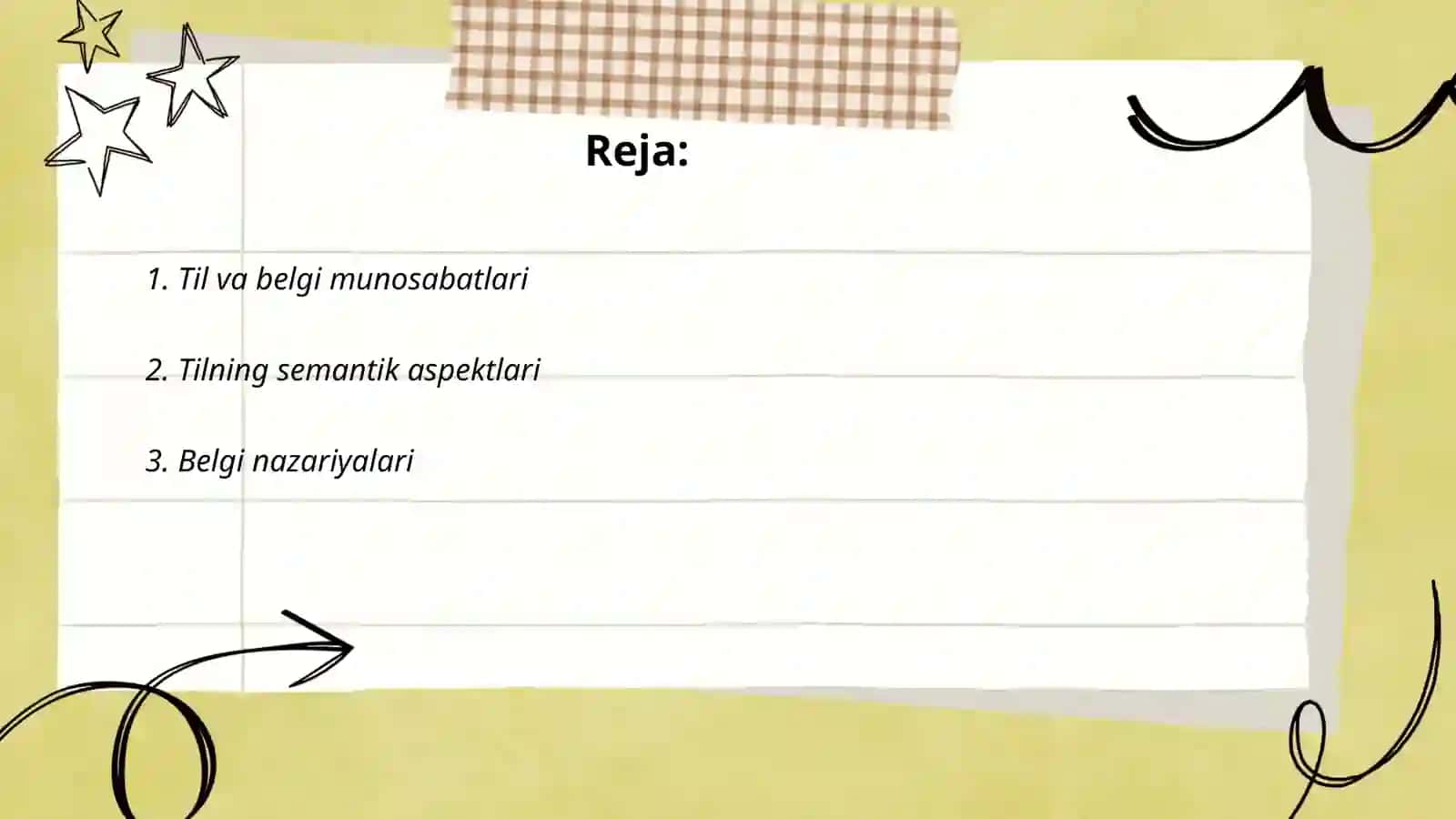 Til belgilar sistemasi sifatida. Simiotika,lingvosimiotika 2