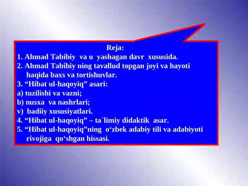 Ahmad Tabibiy hayoti va ijodi 2
