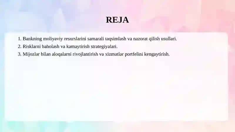 Bankaktivlarivamajburiyatlariniboshqarish 2