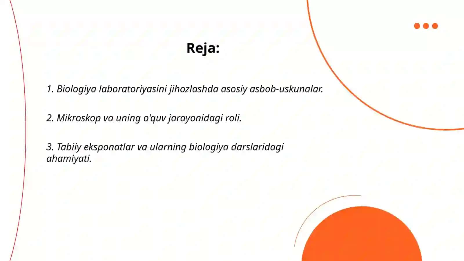 Biologiya Laboratoriyasi Jihozlari 2