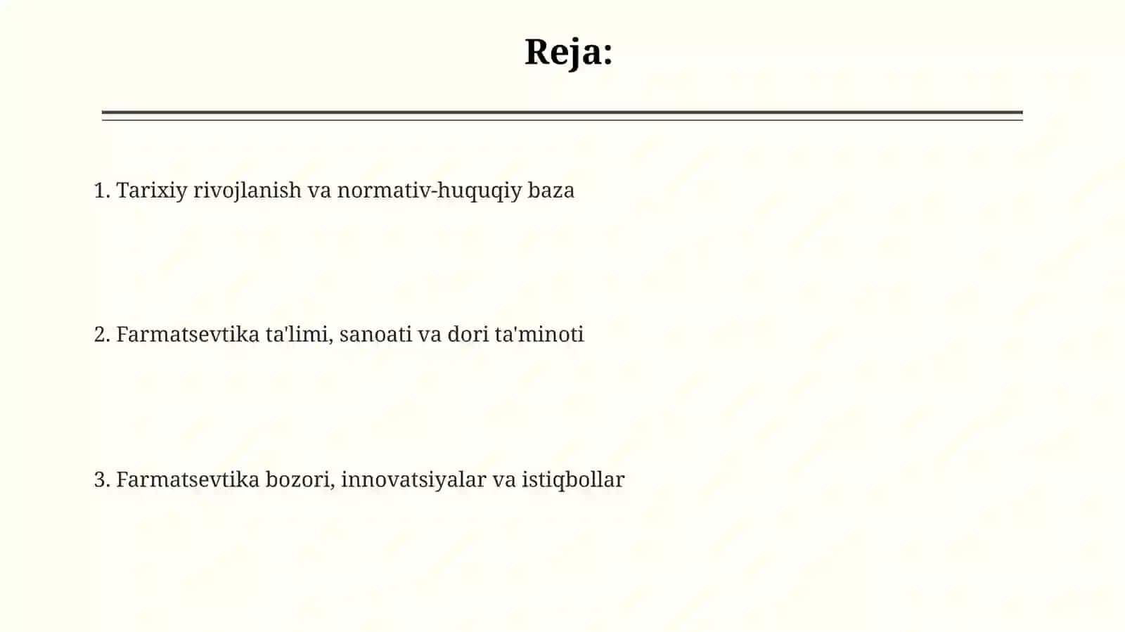 MDH davlatlarida farmatsiyani rivojlanishi 2