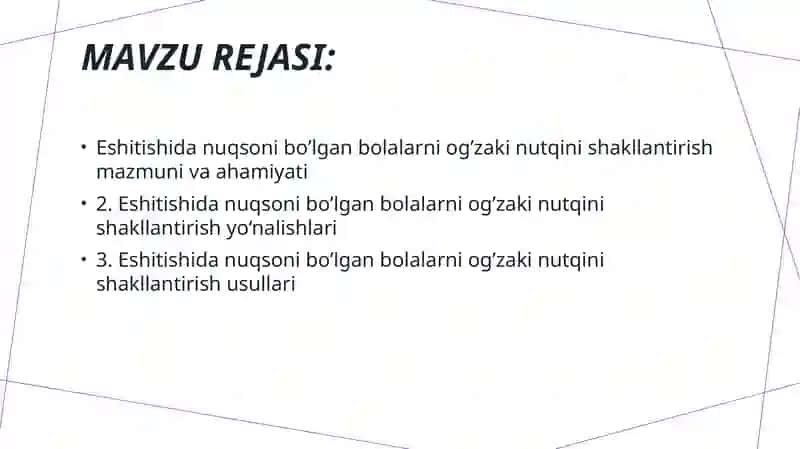 Ona tili o`qitish metodikasi 2