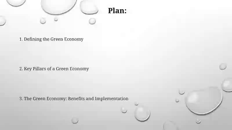 The concept of "Green Economy" 2
