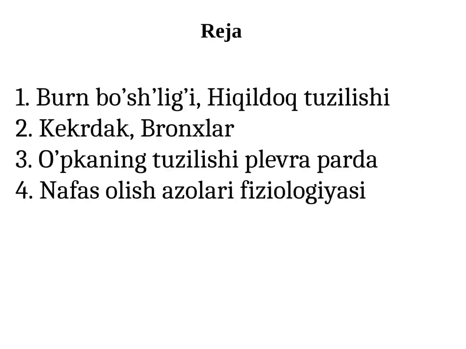 Nafas olish 2