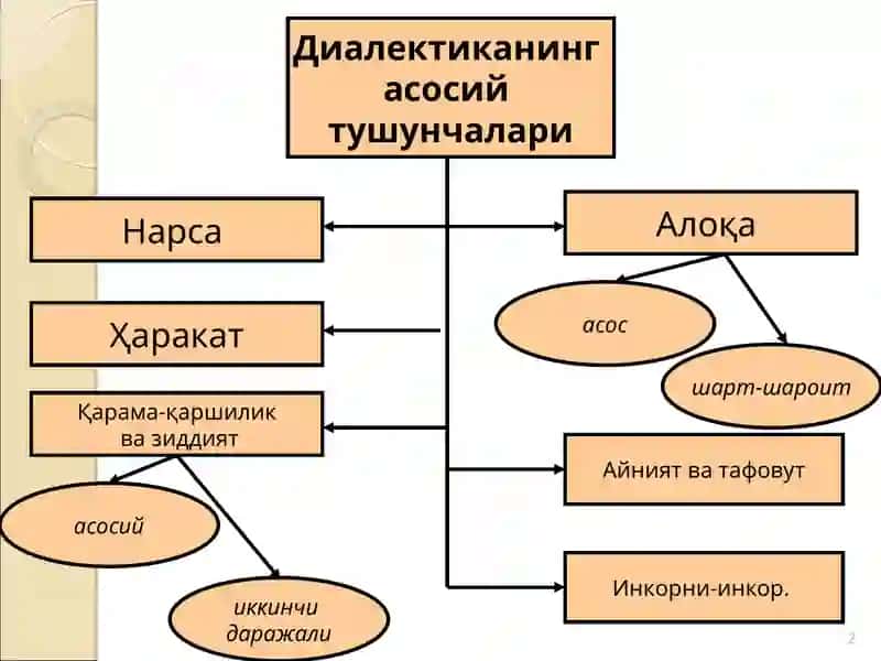 ЎЗАРО АЛОҚАДОРЛИК ВА РИВОЖЛАНИШ ҚОНУНЛАРИ 2