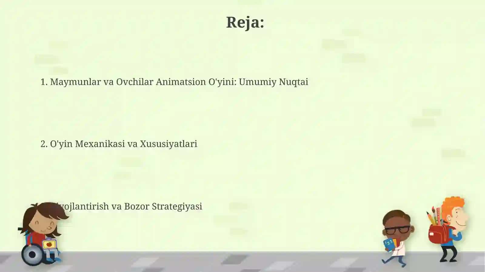 Maymunlar va Ovchilar Animatsion O'yini 2
