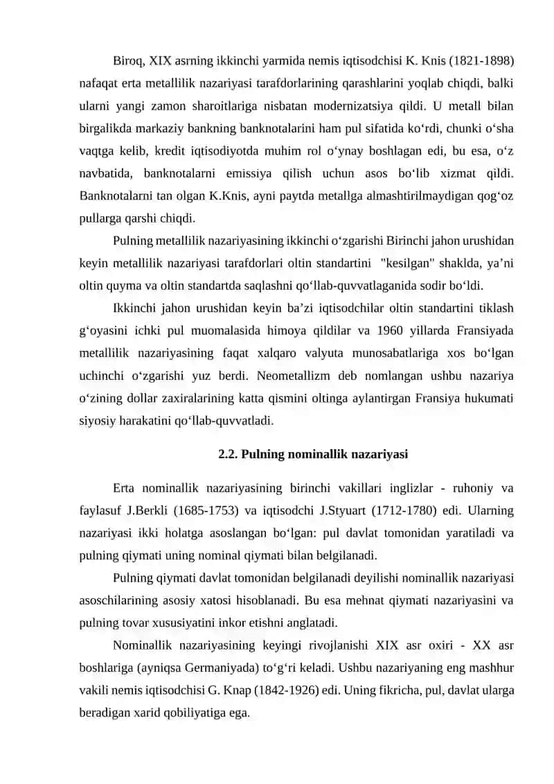 Pulning metallilik nazariyasi 2