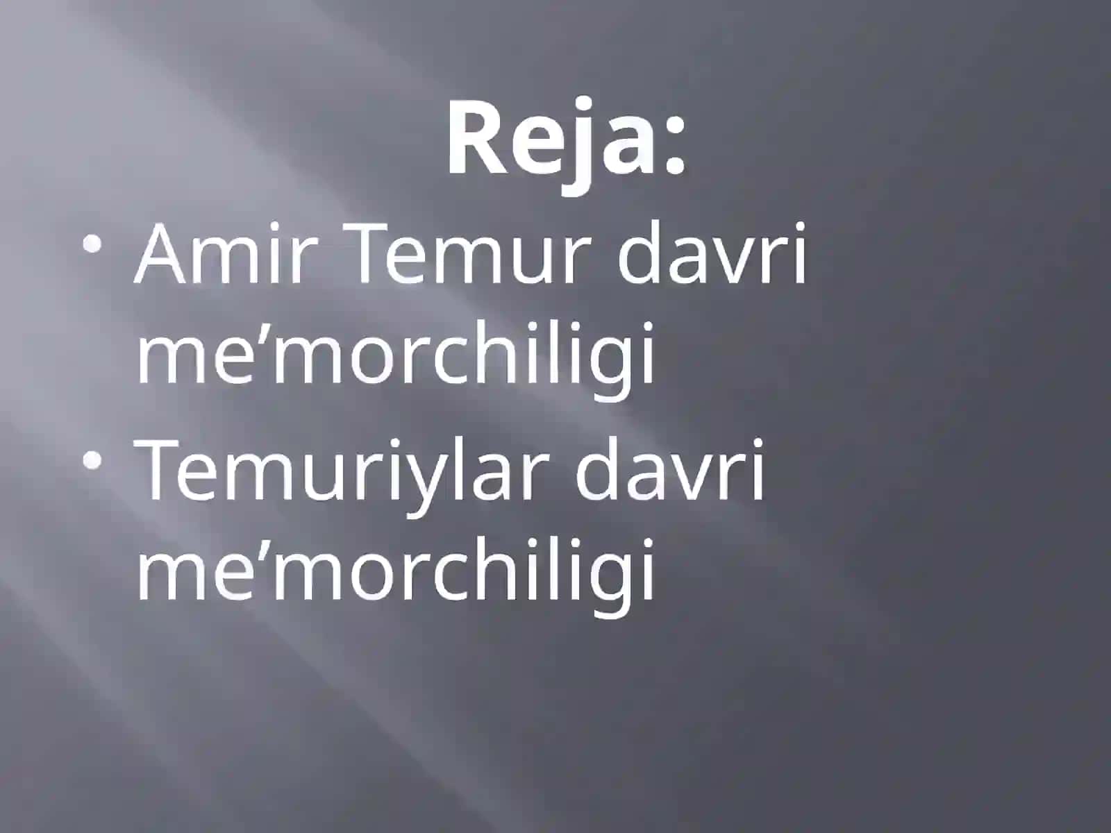 O’rta asrlar davri madaniyati 2