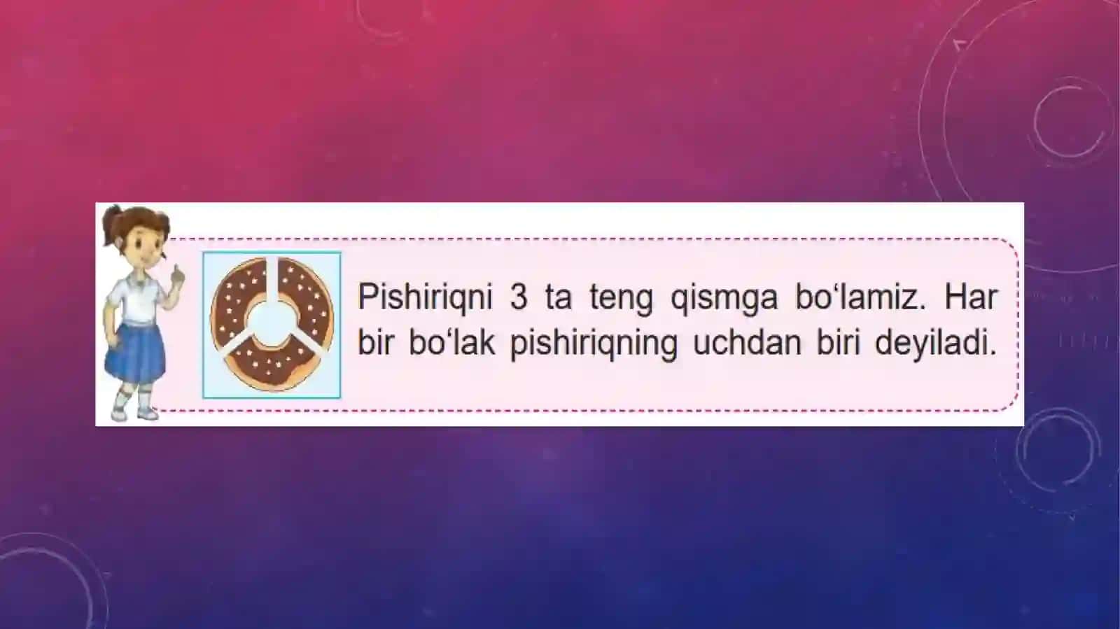 "Butunning bo‘laklari" mavzusiga tayyorlagan taqdimoti 2