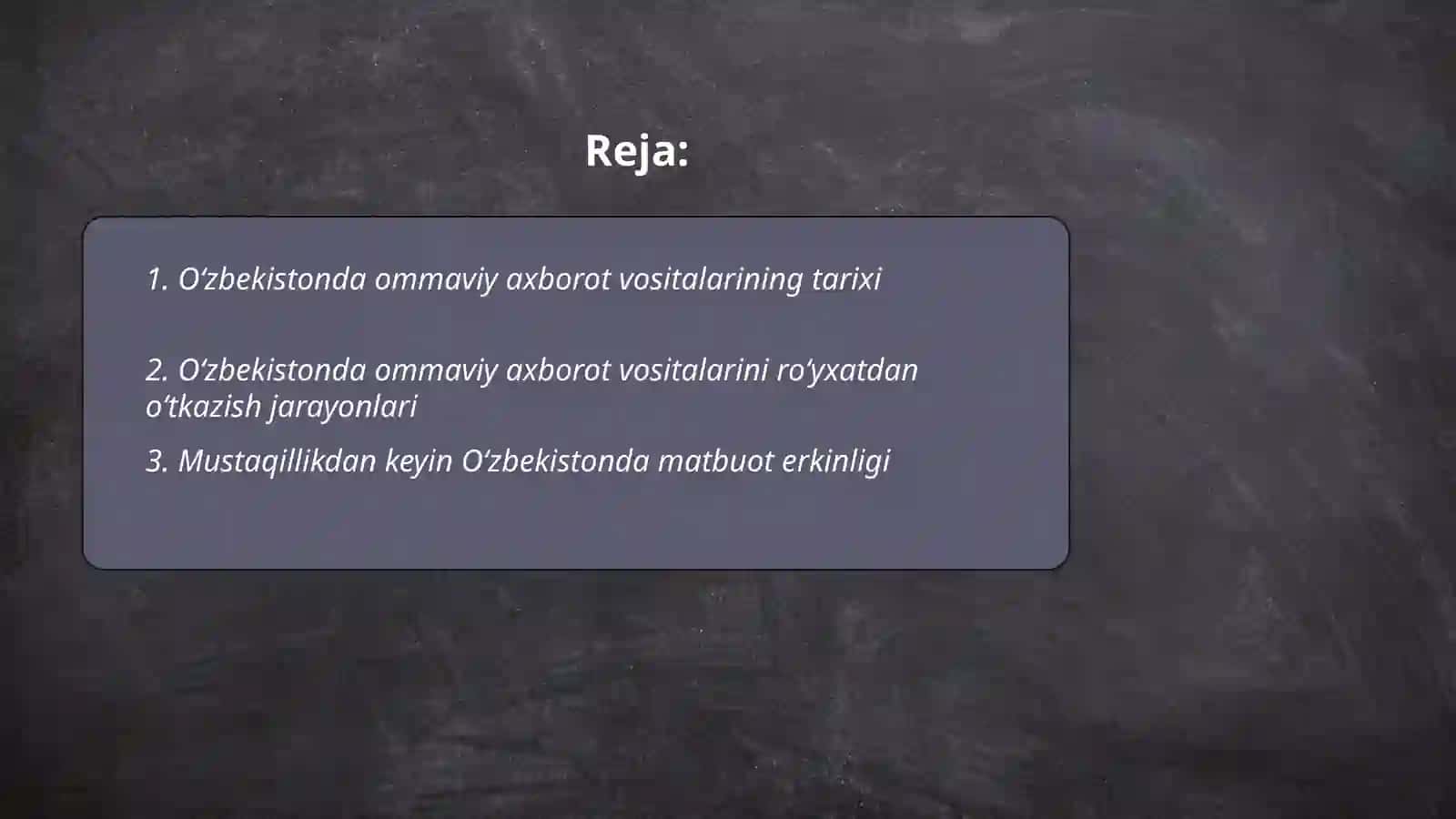 O'zbekistonda ommaviy axborot vositalarining tarixi 2
