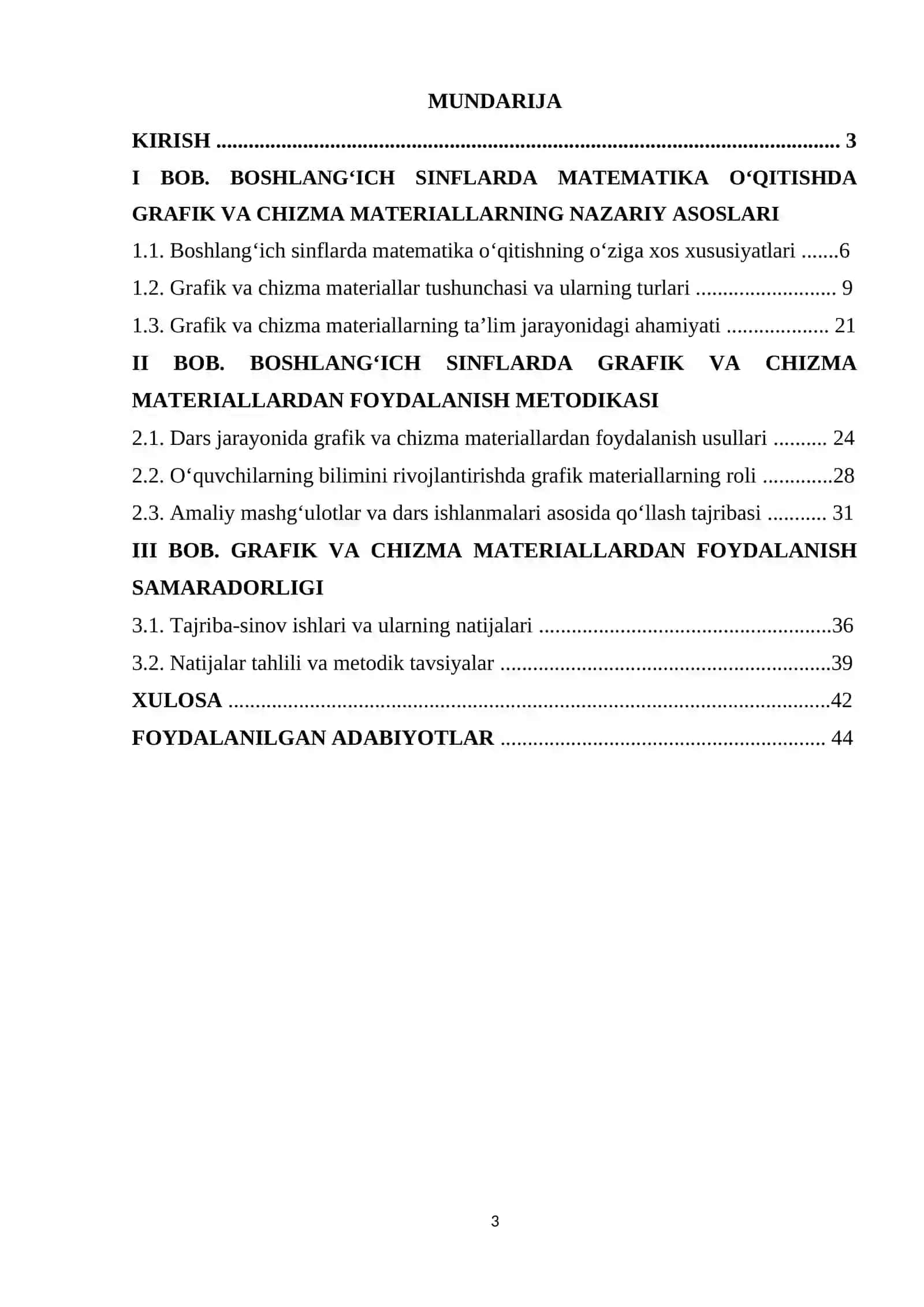 Boshlang‘ich sinflarda grafik va chizma materiallardan foydalanish metodikasi 2