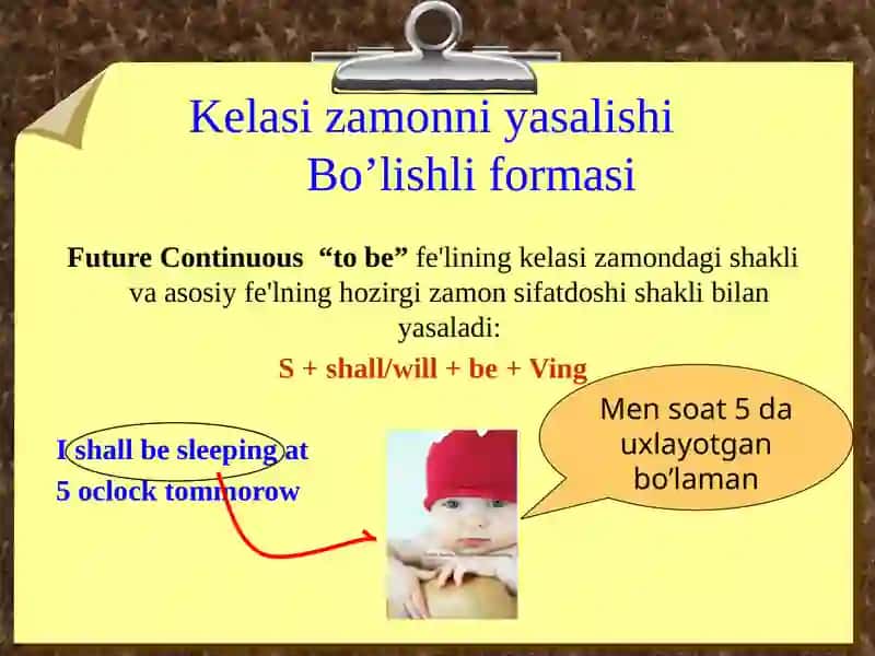 Future Continuous 2