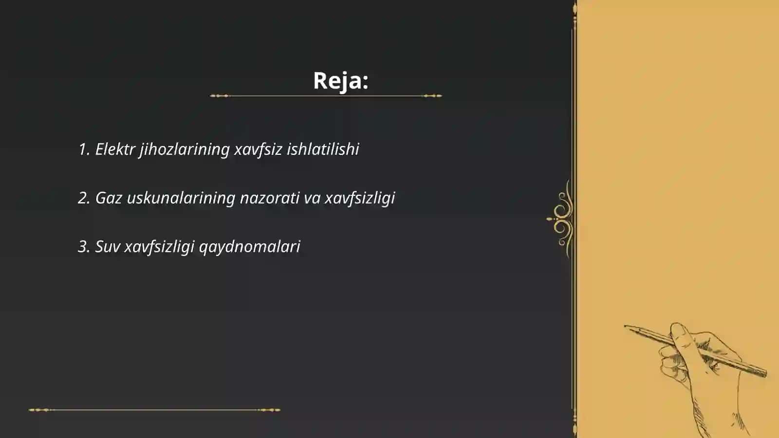 Elektr jihozlarining xavfsiz ishlatilishi 2