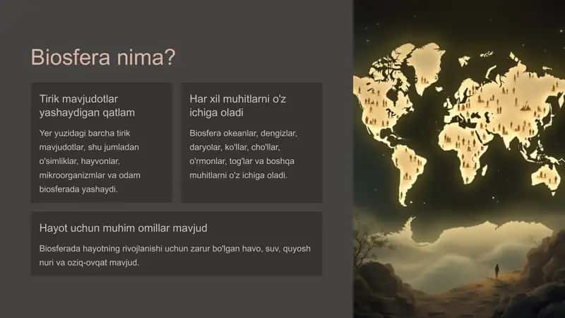 Biosfera va odam 2