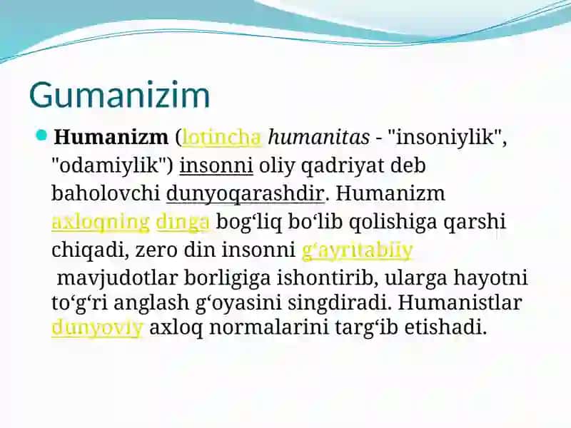 Humanizm 2